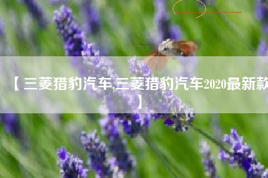 【三菱猎豹汽车,三菱猎豹汽车2020最新款】