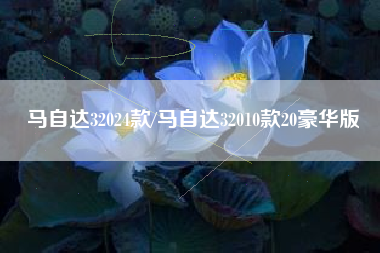 马自达32024款/马自达32010款20豪华版