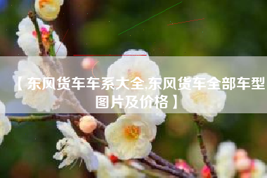【东风货车车系大全,东风货车全部车型图片及价格】