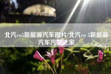 北汽eu5新能源汽车图片/北汽eu 5新能源汽车汽车之家