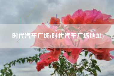 时代汽车广场(时代汽车广场地址) 时代汽车广场(时代汽车广场地址)